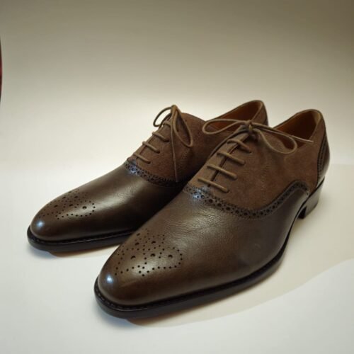 TWO-TONE SUEDE SHOES
