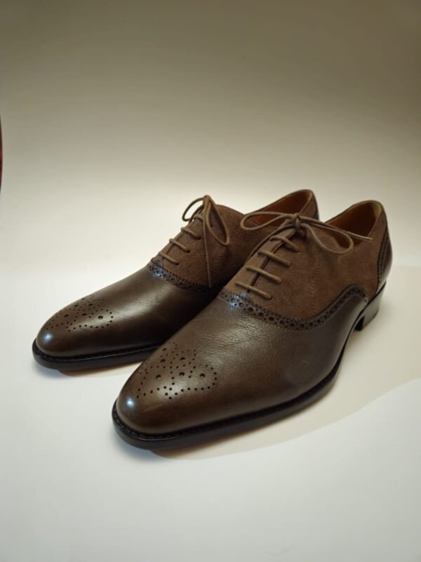 TWO-TONE SUEDE SHOES