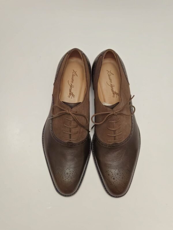 TWO-TONE SUEDE SHOES