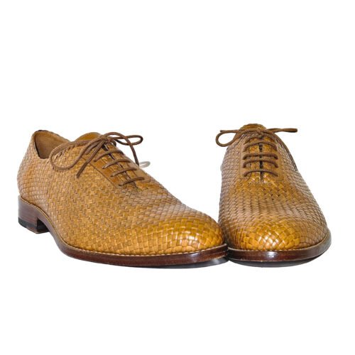 WOVEN LEATHER SHOES (TRISSE)