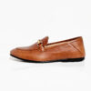 TAN LEATHER HORSEBIT LOAFERS