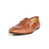 TAN LEATHER HORSEBIT LOAFERS